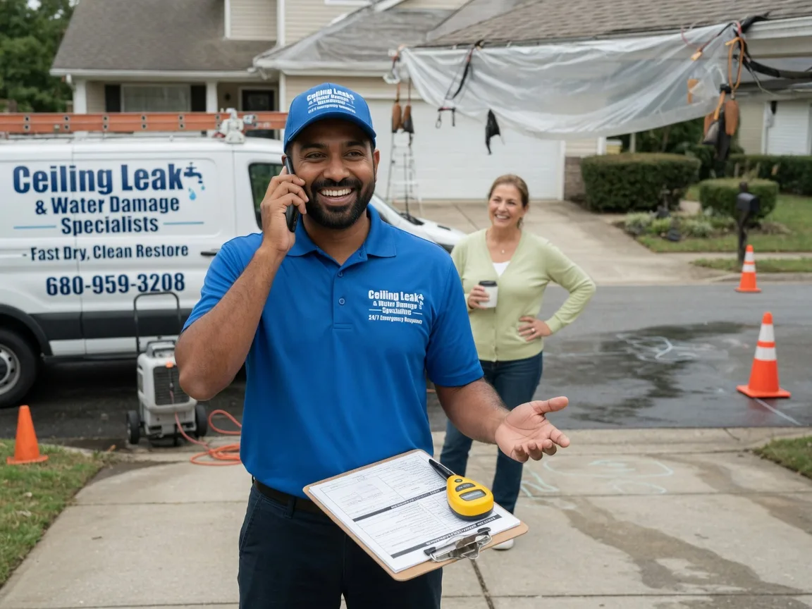Ceiling Leak Cleanup Kaktovik, AK FAQs